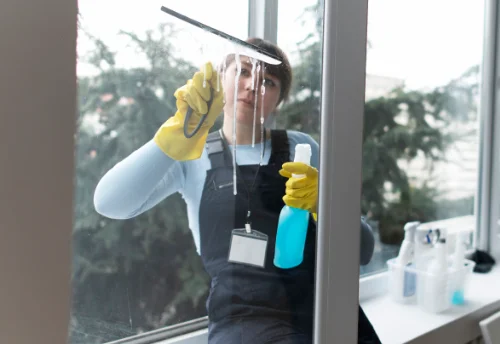 Nettoyage de vitres intérieures et extérieures à Charny-le-Bachot
